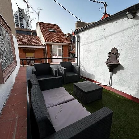 Apartamento Con Terraza Centrico Moderno Nuevo Madrid Exteriör bild