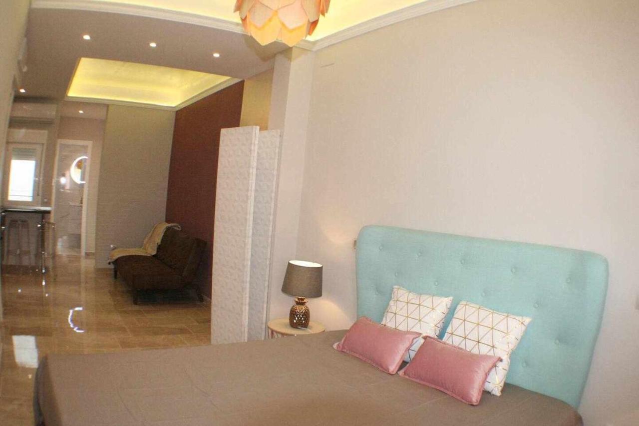 Apartamento Con Terraza Centrico Moderno Nuevo Madrid Exteriör bild