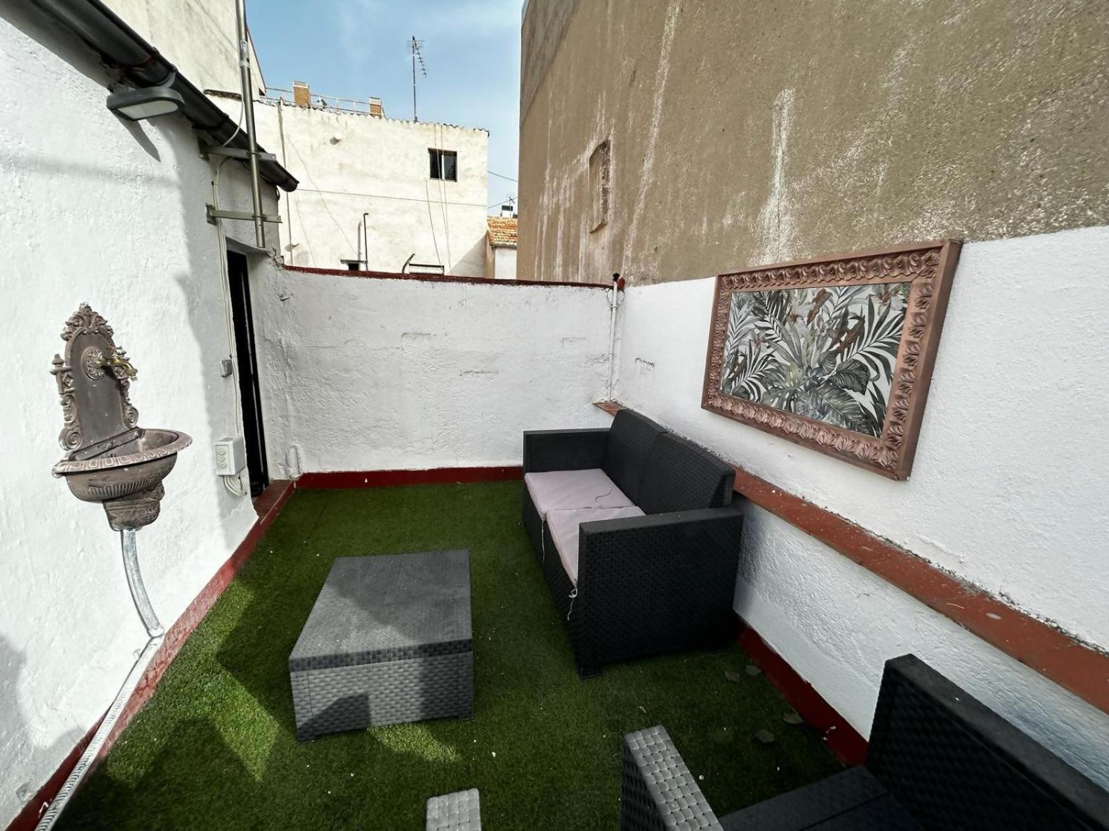 Apartamento Con Terraza Centrico Moderno Nuevo Madrid Exteriör bild